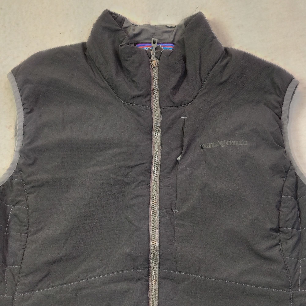 Patagonia Nano Air Vest Womens Size XL Black Full Zip Thermal Layer 84275 - Picture 2 of 15